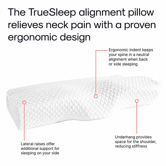 The Groove Pillow — Cervical Support Pillow
