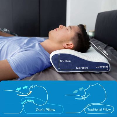 The Groove Pillow — Cervical Support Pillow