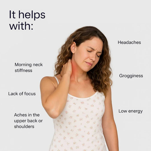 The Groove Pillow — Cervical Support Pillow